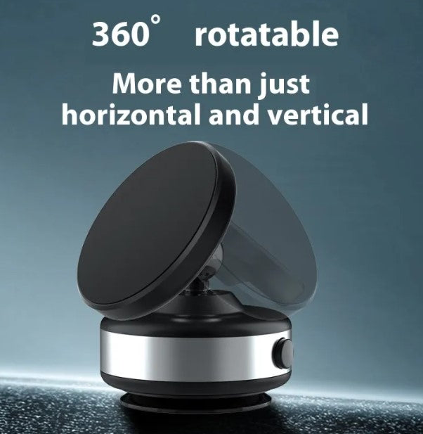 Magnetic Car Phone Holder – 360° Rotation & Universal Fit
