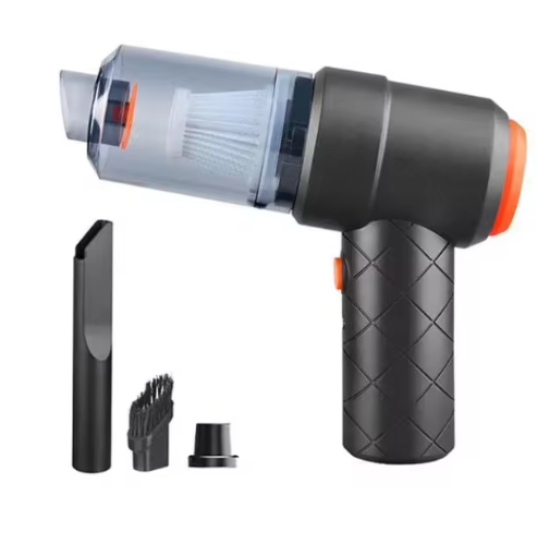 Portable Rechargeable Car Vacuum Cleaner – 46W Cordless Handheld with Dust Removal
