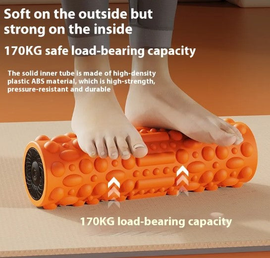 Electric Vibrating Foam Roller – Deep Tissue Muscle Recovery Tool