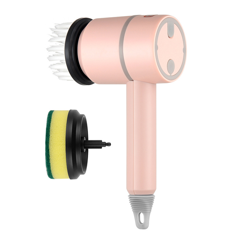 Electric Cleaning Brush – Rechargeable Multifunctional Scrubber with Multiple Brush Heads