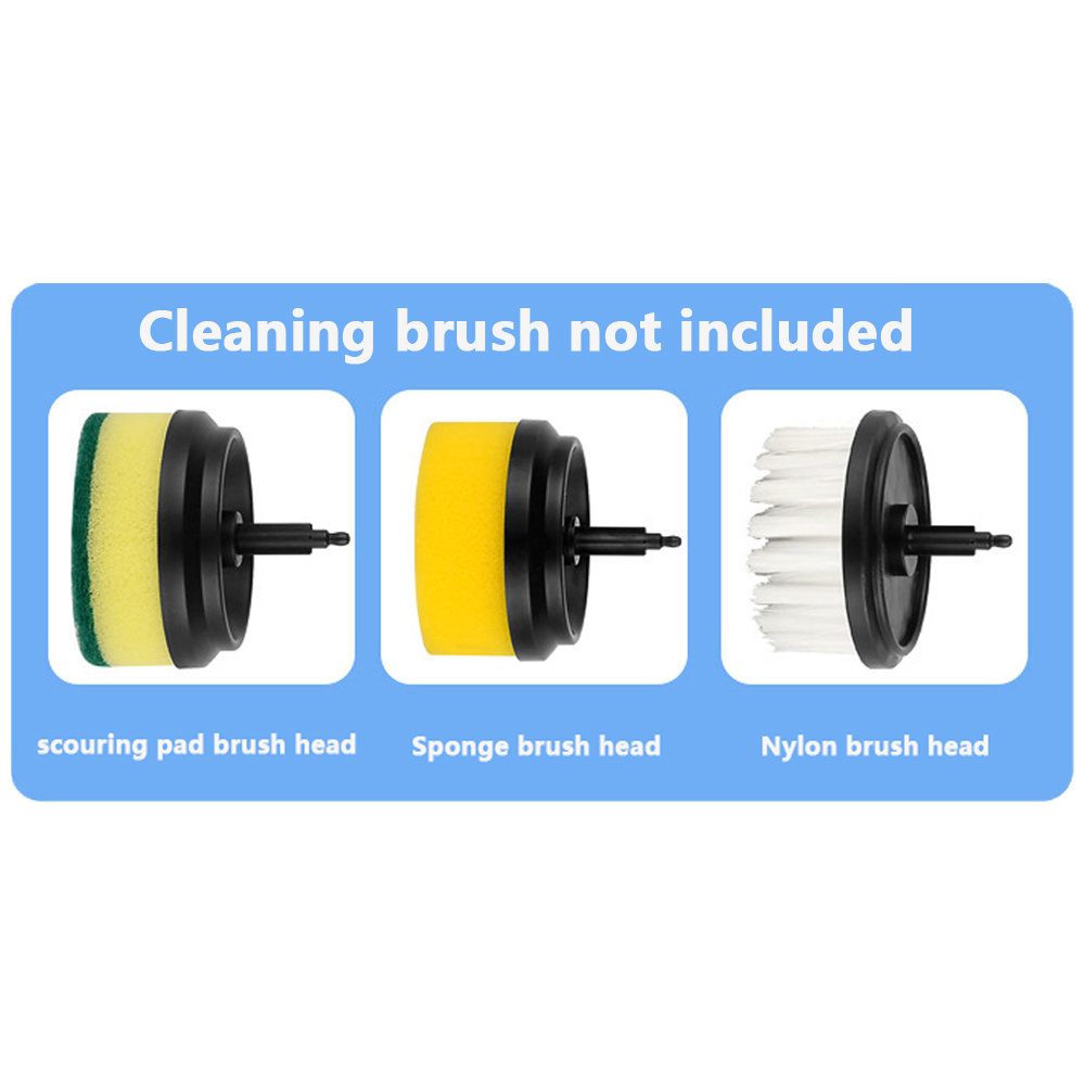 Electric Cleaning Brush – Rechargeable Multifunctional Scrubber with Multiple Brush Heads