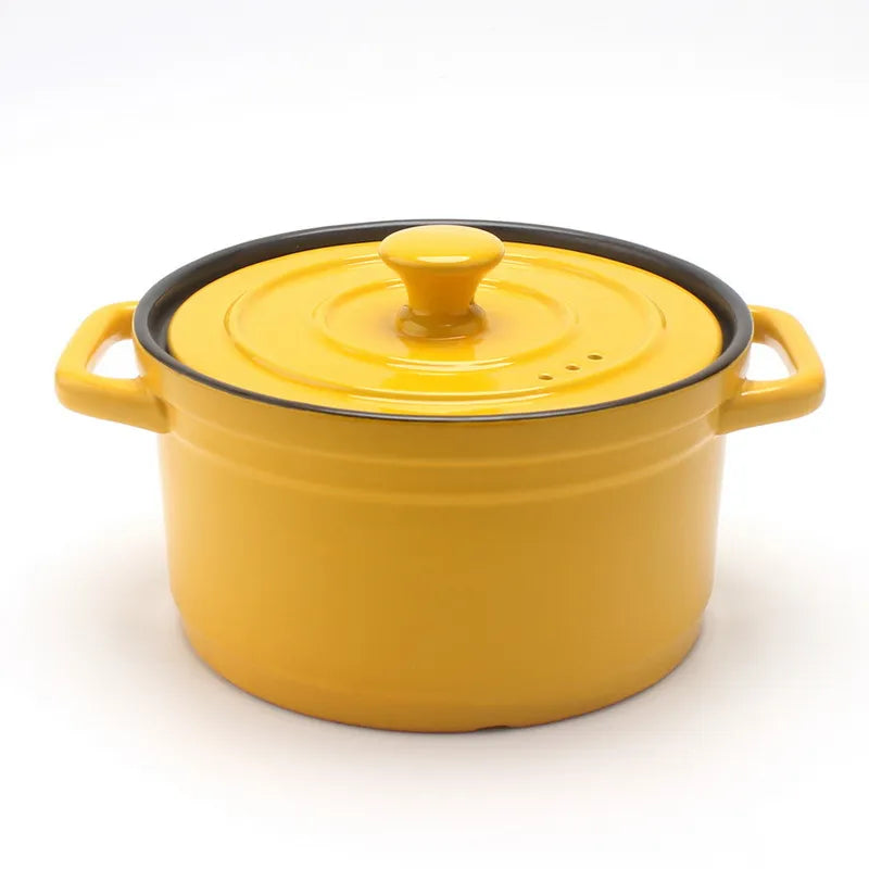 Non-Stick Ceramic Stew Pot – Heat-Resistant Soup Pot 3L 4L 5L