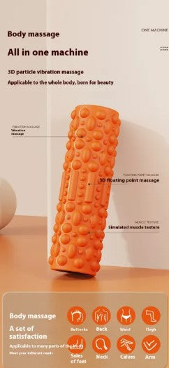 Electric Vibrating Foam Roller – Deep Tissue Muscle Recovery Tool
