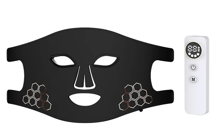 LED Light Therapy Silicone Face Mask – 4-Mode Skin Rejuvenation