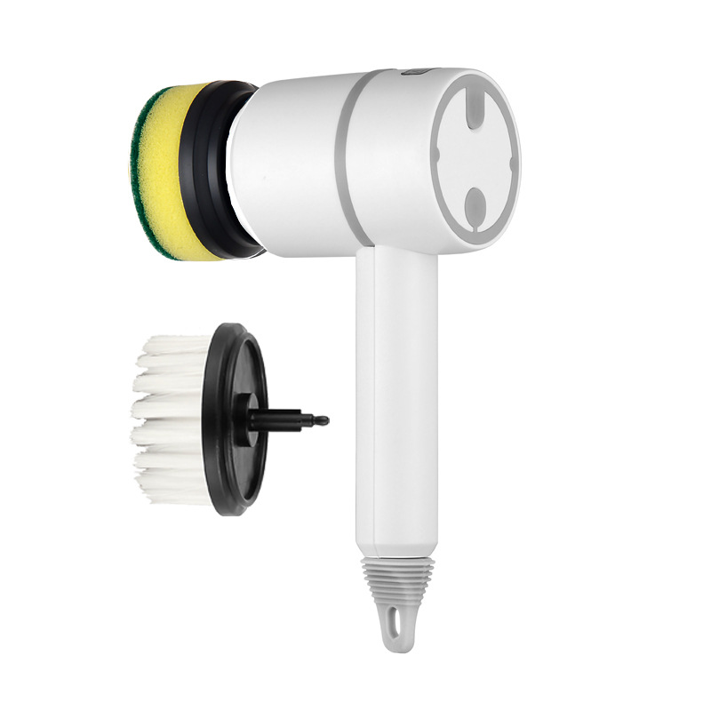 Electric Cleaning Brush – Rechargeable Multifunctional Scrubber with Multiple Brush Heads