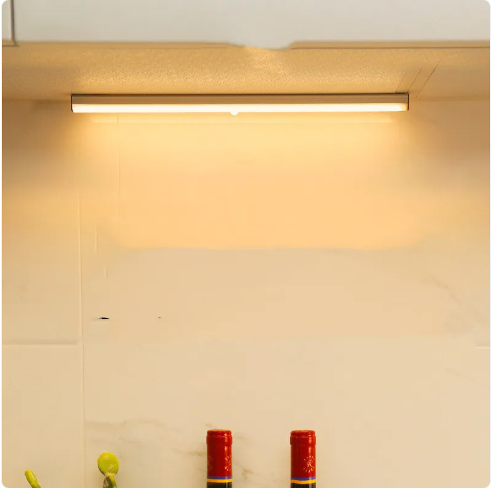 Motion Sensor LED Night Light Bar – Wireless & Rechargeable