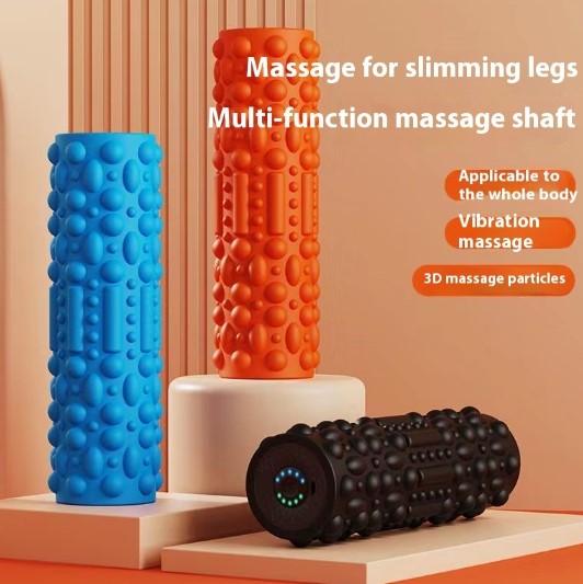 Electric Vibrating Foam Roller – Deep Tissue Muscle Recovery Tool