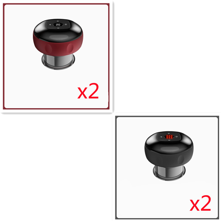 Smart Electric Cupping Massage Device – Negative Pressure Therapy with Heat & Red Light