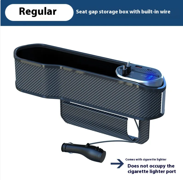 Car Seat Gap Organizer – Slit Storage for Keys, Phone & Coins