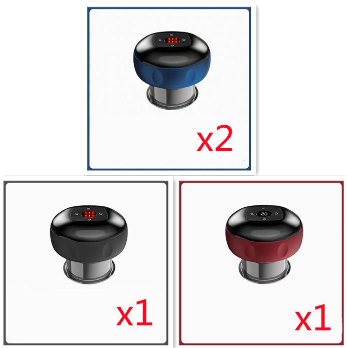 Smart Electric Cupping Massage Device – Negative Pressure Therapy with Heat & Red Light