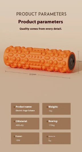 Electric Vibrating Foam Roller – Deep Tissue Muscle Recovery Tool