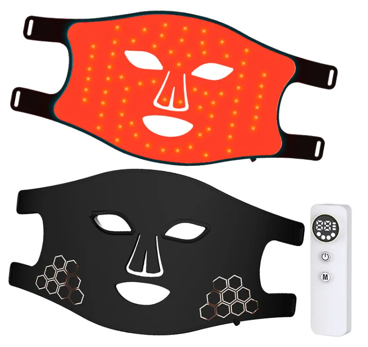 LED Light Therapy Silicone Face Mask – 4-Mode Skin Rejuvenation