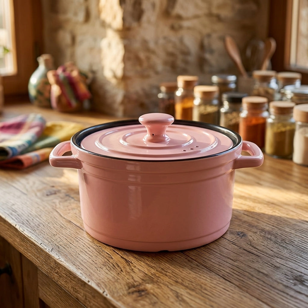 Non-Stick Ceramic Stew Pot – Heat-Resistant Soup Pot 3L 4L 5L